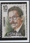 Stamps Spain -  Zarzuela: José Serrano