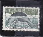 Sellos de Africa - N�ger -  Protección de la fauna