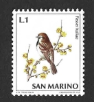 Sellos de Europa - San Marino -  777 - Gorrión Italiano