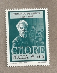 Stamps Italy -  Edmundo de Amicis, escritor