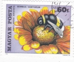 Stamps Hungary -  Abeja