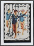 Stamps Spain -  XII Campeonato Mundial d' Gimnasia Rítmica: Ejercicio con Aro