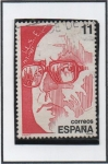 Stamps Spain -  Salvador Espriun