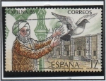 Sellos de Europa - Espa�a -  Exposición Filatélica Nacional: Correo Califales d' Palomas