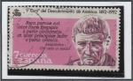 Stamps Spain -  V Centenario d' Descubrimiento d' América: Aristóteles