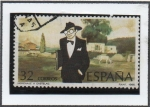 Stamps Spain -  Alonso Rodríguez Castelao