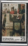 Stamps Spain -  !75 Aniv. d' l' Constitución d'1812