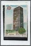 Stamps Spain -  Europa CEPT: Banco d' Bilbao