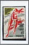 Stamps Spain -  Juegos Olimpicos d' Invierno, Calgary: Patinaje d' Velocidad