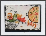 Stamps Spain -  Turismo: Paella Valenciana