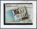 Stamps Spain -  XXV Anv. d' l' Federación Española d' Sociedades Filatélicas