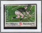 Stamps Spain -  Barcelona'92 IV serie Pre-Olímpica: Hockey