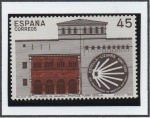 Stamps Spain -  Fuero d' Estella