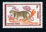 Stamps : Africa : Republic_of_the_Congo :  Leopardo