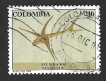 Stamps : America : Colombia :  1035 - Artefactos precolombinos