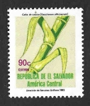 Sellos de America - El Salvador -  1049 - Caña de Azucar