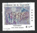 Sellos del Mundo : America : El_Salvador : 1187 - Pinturas de Artistas Salvadoreños