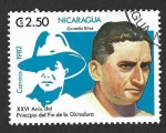 Stamps Nicaragua -  1176 - XXVI Aniversario del Principio del Fin de la Dictadura