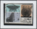 Stamps Spain -  Europa: Estacion d' Seguimiento INTA-NASA