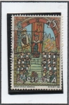 Stamps Spain -  I Centenario d' Orfeón Catalan