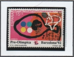 Sellos de Europa - Espaa -  Barcelona'92 VII serie Pre-Olímpica: Tenis