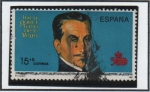 Stamps Spain -  V Centenario d' Descubrimiento d' America: Inca Garcielasco d'  l' Vega