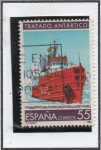 Stamps Spain -  Buque A-52 Las Palmas