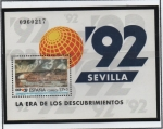 Stamps Spain -  Expo d' Sevilla