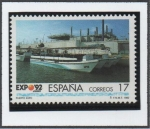 Stamps Spain -  Expo'92: Puerto