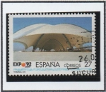 Stamps Spain -  Expo d' Sevilla: Terminal d' Ave