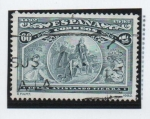 Stamps Spain -  Colon y el Descubrimiento: Avistando Tierra