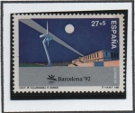 Stamps Spain -  Juegos d' l' XXV Olimpiada Barcelona'92: I.N.E.F.