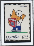 Stamps Spain -  Juegos d' l' XXV Olimpiada Barcelona'92: Cobi Filatélico