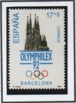 Sellos de Europa - Espa�a -  Juegos d' l' XXV Olimpiada Barcelona'92: Olimphilex