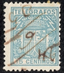 Stamps Spain -  Telégrafos