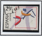 Stamps Spain -  Deportes Olímpicos d' Oro: Hipica