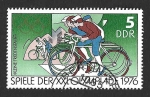 Stamps Germany -  1722 - XXI JJOO Montreal (DDR)