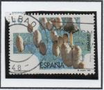 Stamps Spain -  Micología: Coprino Barbudo