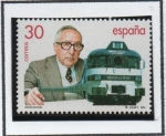 Stamps Spain -  Talgo Actual y Goicoechea