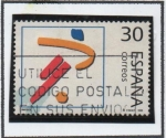 Stamps Spain -  Deportes Olímpicos d Plata: Futbol