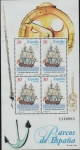 Stamps Spain -  Barcos d' Época: Navío Real Phelipe