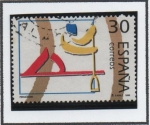 Stamps Spain -  Deportes Olímpicos d' Bronce: Piragüismo