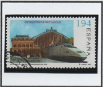 Stamps Spain -  Estación d' Atocha