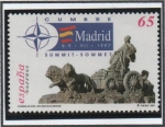 Stamps Spain -  Cumbre d' Consejo d' Atlantico Morted' Baloncesto Masculino