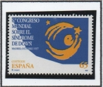 Stamps Spain -  & Congreso mundial sobre el síndrome d' Dawn