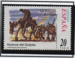 Stamps Spain -  Correspondencia Epistolar: La Vuelta a Casa