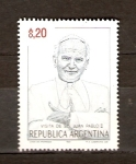 Sellos de America - Argentina -  JUAN  PABLO  II