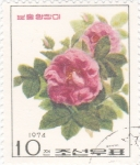 Stamps North Korea -  FLORES-