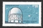 Stamps Chile -  412 - Observatorio Interamericano del Cerro Tololo