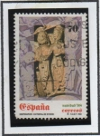 Stamps Spain -  Navidad. La Virgen y San José